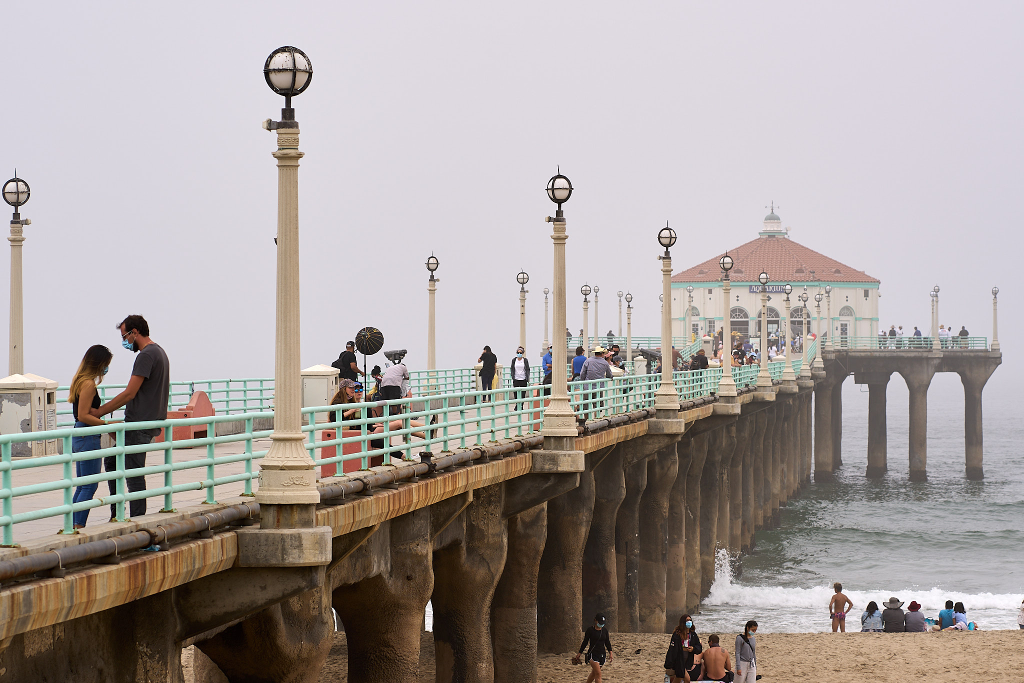 Manhattan Beach Pier - SONY - SONY ILCE-7RM3 - FE 85mm F1.8